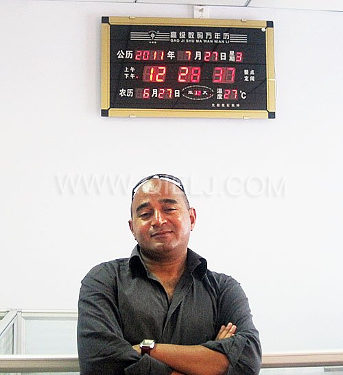 2011年7月25日，外國友人參觀考察我公司！明經(jīng)理等接待并陪同參觀！(圖3)