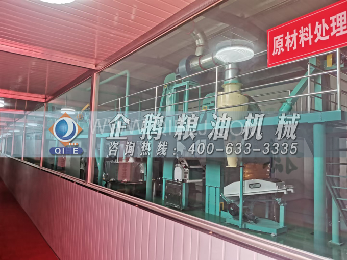 企鵝機械提供全套花生油提取設(shè)備，服務(wù)周到獲稱贊(圖3)